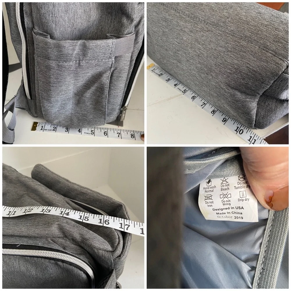 KeaBabies Diaper Bag Backpack, Waterproof Multi Function Baby Travel Bags